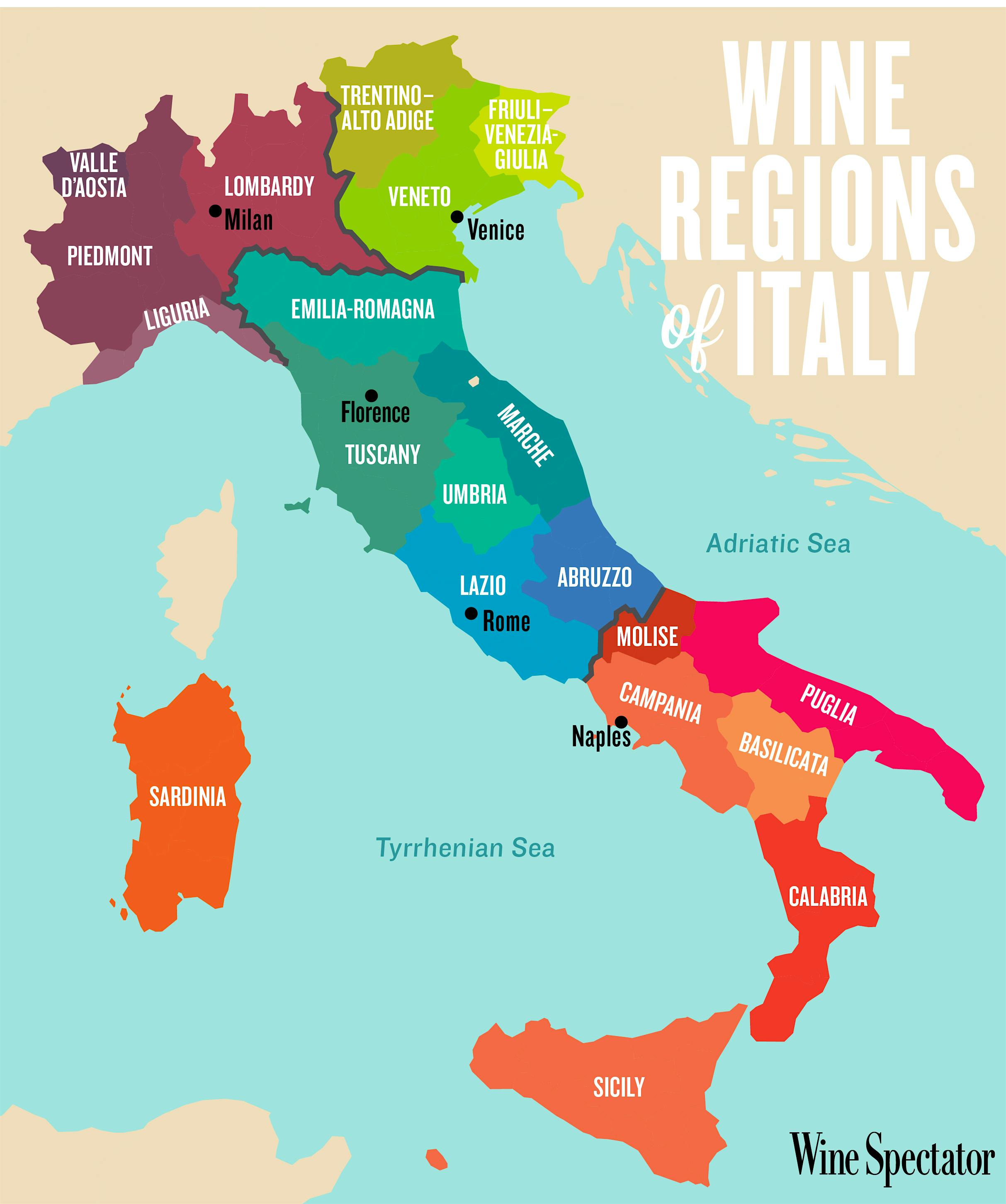 Map of top level country of this wine