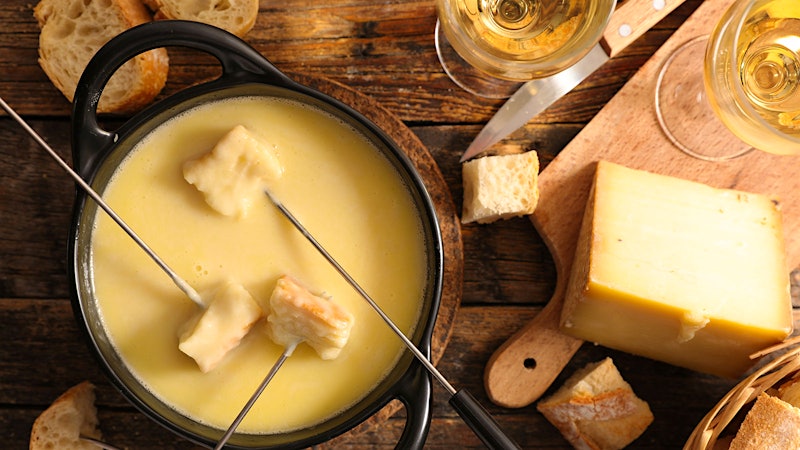 Ski-Country Alpine Cheese Fondue from the Little Nell