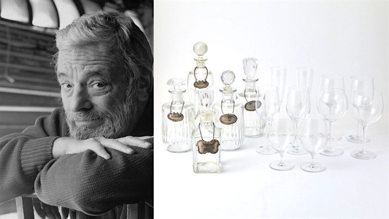 Now’s Your Chance to Drink from Stephen Sondheim’s Wineglass