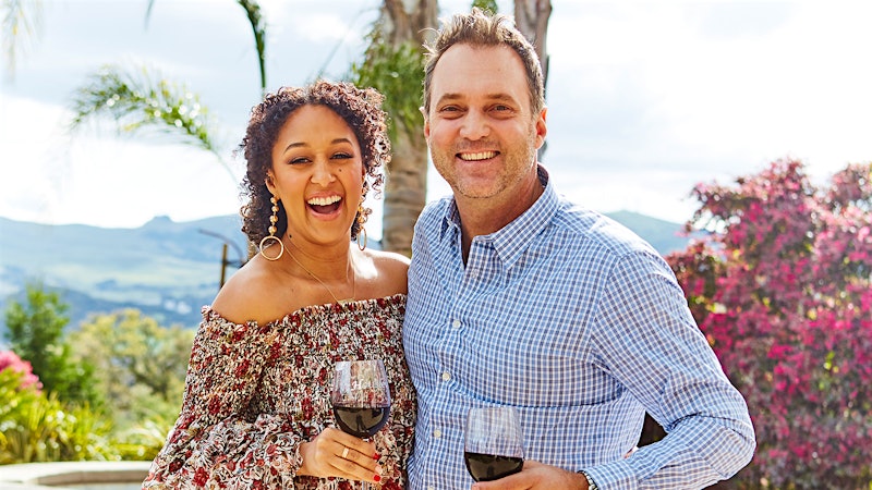 Wine & Design: Tamera Mowry-Housley and Adam Housley at Home